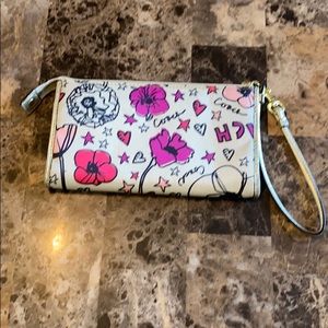 Coach Bags - Coach Kyra Poppy Zipper Wallet Coach Bags - Coach Kyra Poppy Zipper Wallet